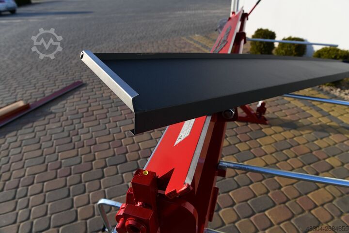 Abkantbank 2m, Kantbank, Biegemaschine Prod-Masz Abkantbank24, Biegemaschine Profi Abkantbank RED-2m/0.8 +Aussparung