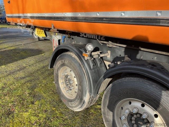 Kipper Auflieger SCHMITZ CARGOBULL SKI 24 7,2 Alu Kastenmulde  Verschleißboden neu