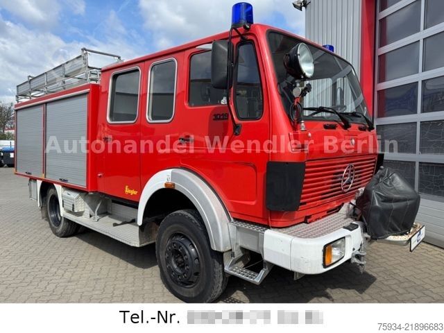 Vacuum tank truck MERCEDES-BENZ 1019 AF LF16TS  4x4 orig 37tkm H-Gutachten