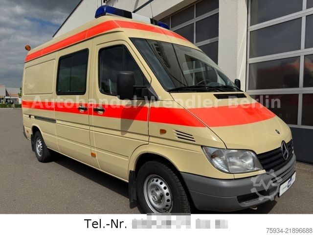 Fire truck MERCEDES-BENZ Sprinter313CDI KTW 4Tragen 39tkm  2x vorhanden