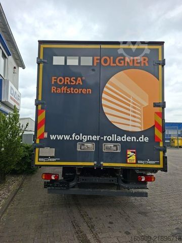 Box van DAF LF 210 PS , Schlafkabine, Möbeltransporter