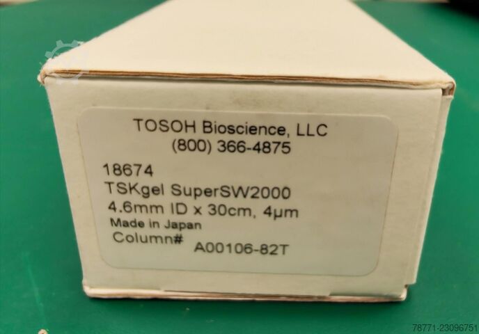 4,6 mm Innendurchmesser x 30 cm, 4 µm – HPLC-Säule Tosoh Bioscience TSKgel SuperSW2000
