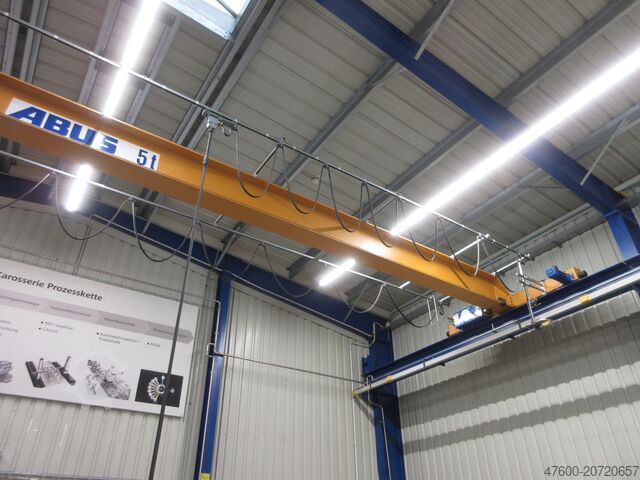 Kranhimmel Kran Hallenkran Spur 12946mm ABUS Hallenkran Brückenkran Kran ELV 5t NL 5000Kg Portalkran Kran 12946mm 140Std