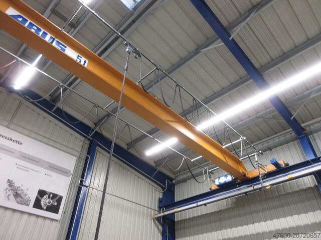 Kranhimmel Kran Hallenkran Spur 12946mm ABUS Hallenkran Brückenkran Kran ELV 5t NL 5000Kg Portalkran Kran 12946mm 140Std