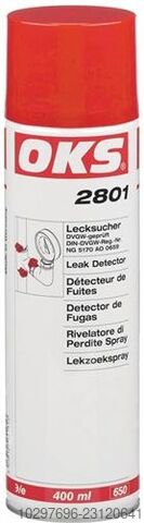 Leak detection spray 2801 transparent DVGW - 268.56 L / 12 pcs - 268.56 L OKS 