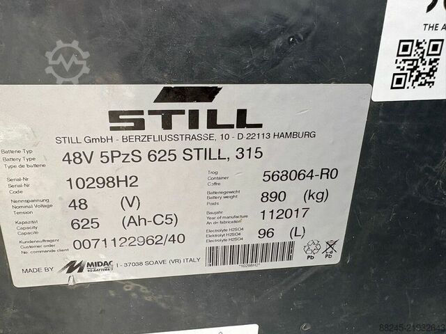 VS-22853 Electric triplex mast forklift Still RX20-18 STILL RX20-18