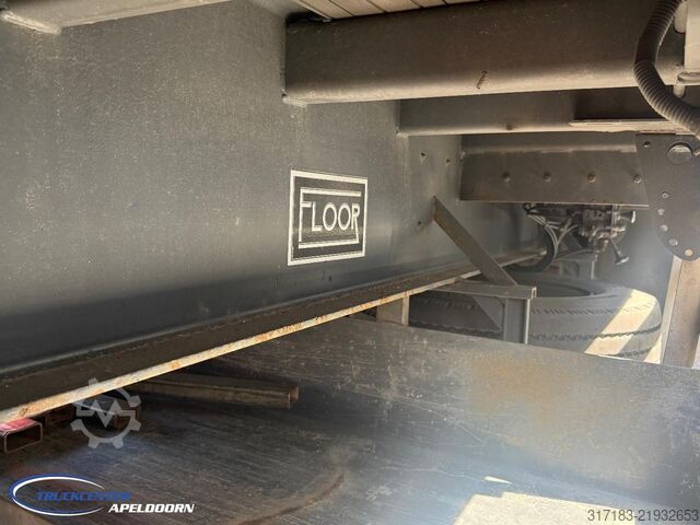 Curtain sided FLOOR FLO 12 27 6000 kg Laadklep! BPW