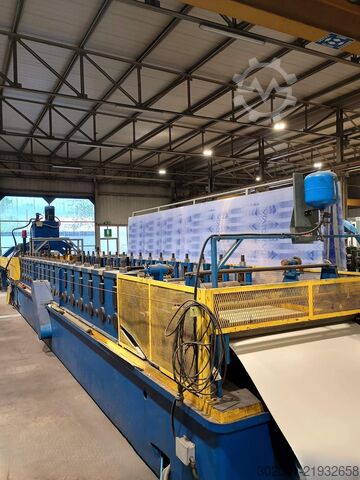 CORRUGATED SHEET METAL ROLL FORM. MACHIN SGP 