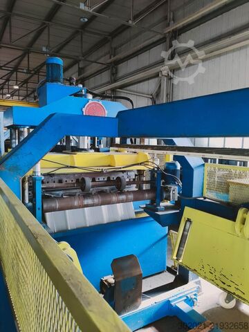 CORRUGATED SHEET METAL ROLL FORM. MACHIN SGP 