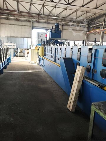 CORRUGATED SHEET METAL ROLL FORM. MACHIN SGP 
