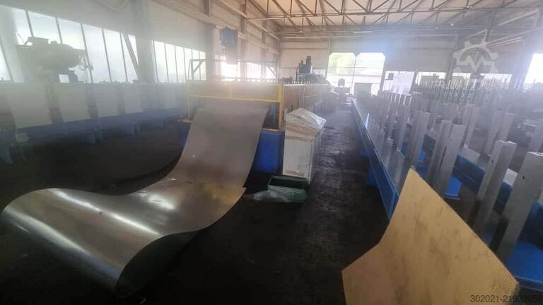 CORRUGATED SHEET METAL ROLL FORM. MACHIN SGP 