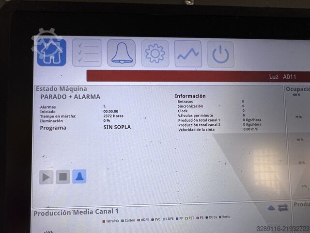 Optical separator PICVISA ECOPACK EP-2000