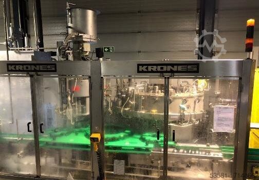 Bottlefiller with crown capper Krones Mecafill