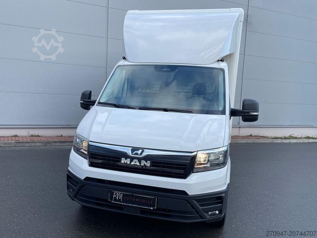 Box van MAN TGE 3.160 Fahrgestell Einzelkabine Koffer NAVI