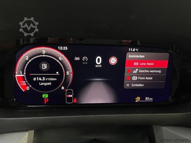 Box van MAN TGE 3.160 Fahrgestell Einzelkabine Koffer NAVI