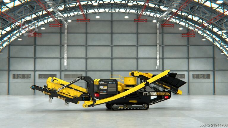 Cone crushers / stone crushers FABO cone crusher / stone crusher 100-200 TPH Cone crusher FTC-200S