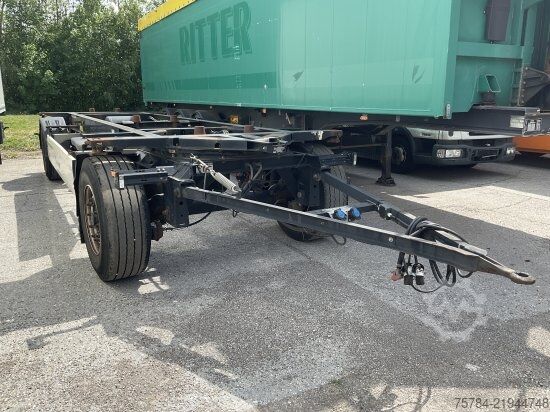 Swap chassis trailer KRONE ANHäNGER LAFETTE AZW 18ELB9  STANDARD DREHSCHEMEL, MIETKAUF MGL.