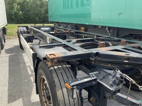Swap chassis trailer KRONE ANHäNGER LAFETTE AZW 18ELB9  STANDARD DREHSCHEMEL, MIETKAUF MGL.