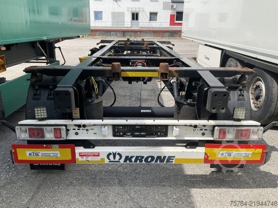 Swap chassis trailer KRONE ANHäNGER LAFETTE AZW 18ELB9  STANDARD DREHSCHEMEL, MIETKAUF MGL.