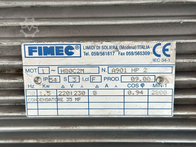 Sawdust extractor 1 bag Alfa Rimini Alfa Rimini Alfa 1