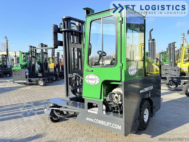 4-way forklift Combilift C5000L GAS DUPLEX 4100 POSITIONER CABIN