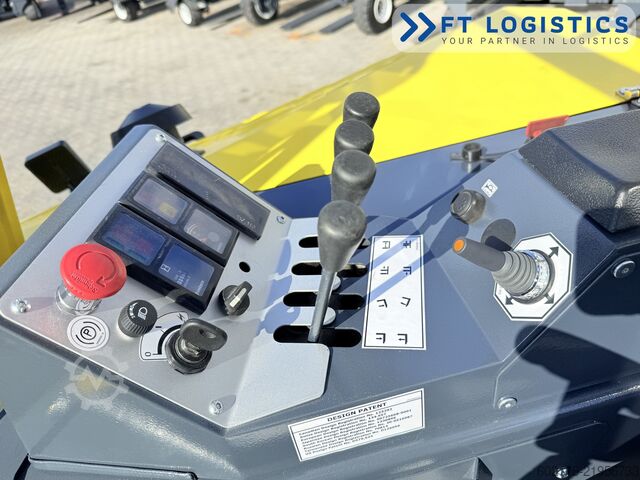 4-way forklift Combilift CB4500 GAS TRIPLEX 6400 FORK POSITIONER