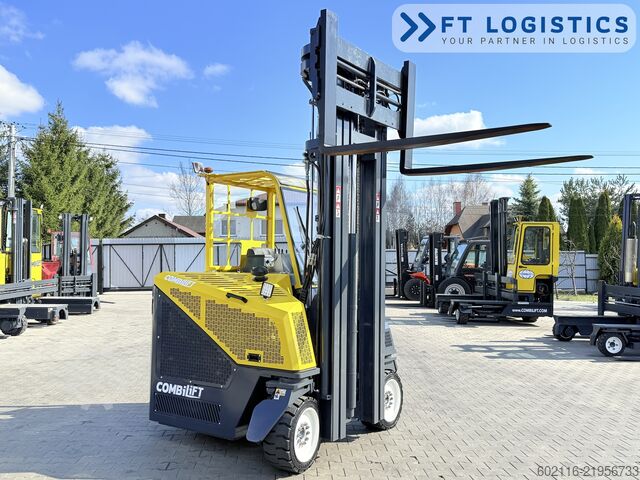 4-way forklift Combilift CB4500 GAS TRIPLEX 6400 FORK POSITIONER