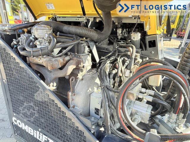4-way forklift Combilift CB4500 GAS TRIPLEX 6400 FORK POSITIONER