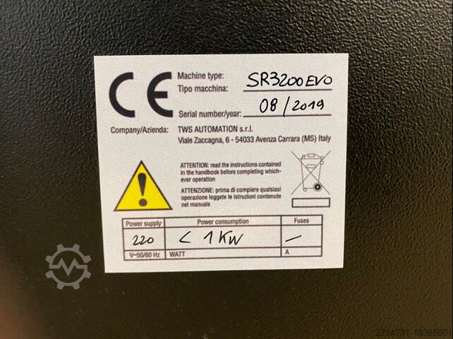 SR-3200 EVO automatic stencil printer TWS AUTOMATION srl SR-3200 EVO-ULD100  stencil printer