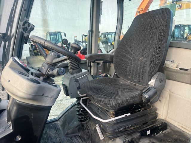 Radlader WACKER WL 38 / Kehrmaschine / Gabel / 2 x Schaufel