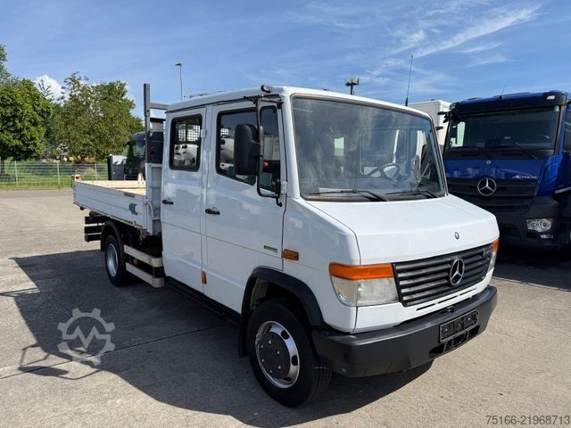 Three-way tipper van MERCEDES-BENZ VARIO 818 D DOKA Kipper MEILLER 3-Seiten+2 X AHK