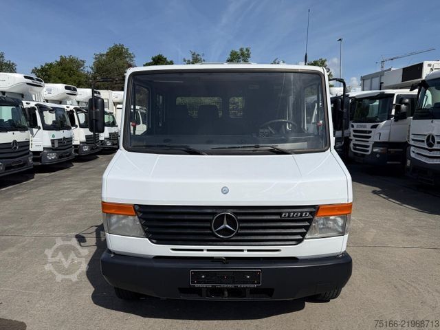 Three-way tipper van MERCEDES-BENZ VARIO 818 D DOKA Kipper MEILLER 3-Seiten+2 X AHK
