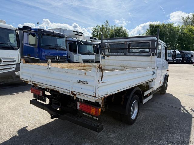 Three-way tipper van MERCEDES-BENZ VARIO 818 D DOKA Kipper MEILLER 3-Seiten+2 X AHK