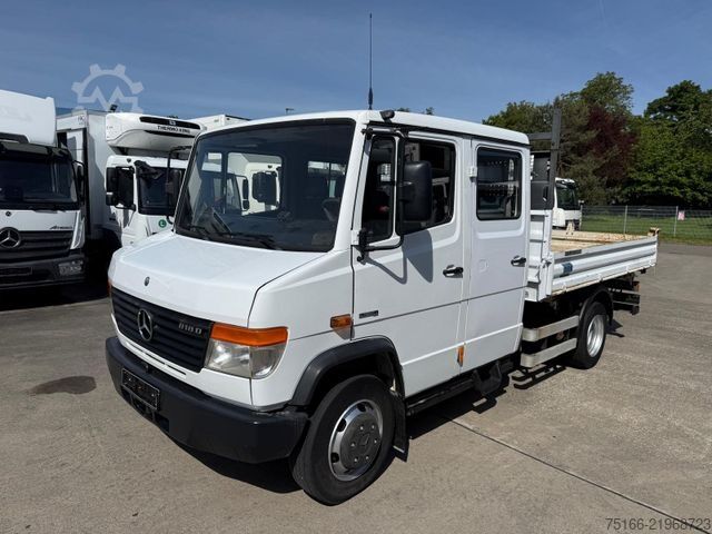 Tipper van MERCEDES-BENZ VARIO 818 D DOKA Kipper MEILLER 3-Seiten+2 X AHK