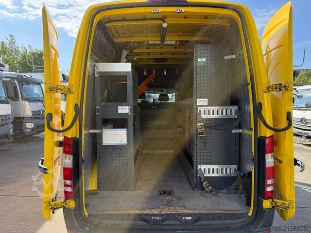 High top van MERCEDES-BENZ SPRINTER 519 CDI Kasten L2H2 Hochdach*KLIMA+AHK
