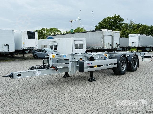 Swap chassis trailer Schmitz Cargobull Zentralachsanhänger Wechselfahrgestell Maxiausführ
