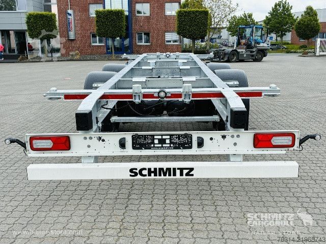 Swap chassis trailer Schmitz Cargobull Zentralachsanhänger Wechselfahrgestell Maxiausführ