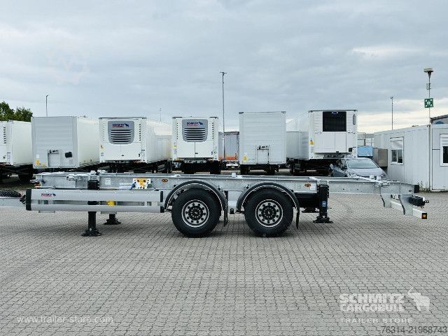 Swap chassis trailer Schmitz Cargobull Zentralachsanhänger Wechselfahrgestell Maxiausführ
