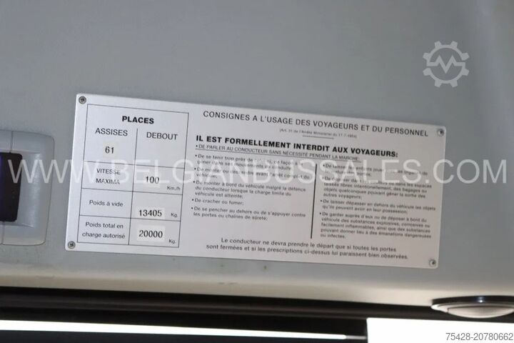 Reisebus Van Hool EX16 M  / Tourismo 16RHD / Alicron TX16/ Lift/ ...