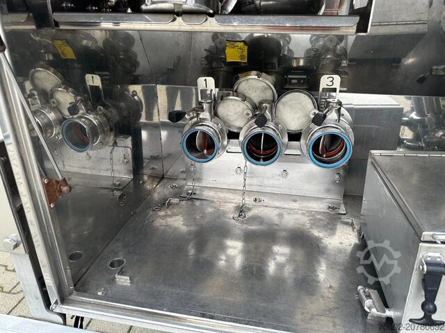 Food tanker Van Hool LEVENSMIDDELEN / 39.000L / 3-KAMMER / INOX / NL...