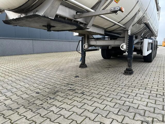 Food tanker Van Hool LEVENSMIDDELEN / 39.000L / 3-KAMMER / INOX / NL...