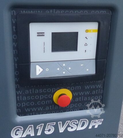 Schraubenkompressor GA15VSDFF Atlas Copco GA15VSDFF