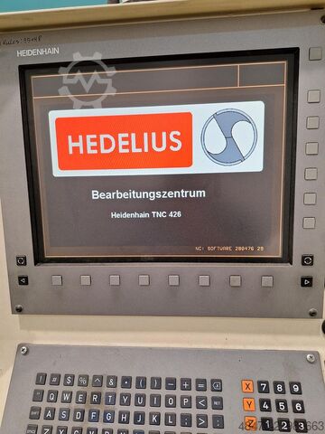 Vertical machining center Hedelius CB 80