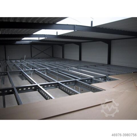 Storage platform Eingeschossig / 4.000 x 15.000 mm Tragkraft: 500 Kg / m²