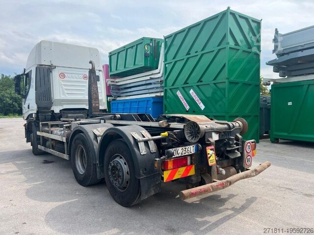 Roll-off tipper truck IVECO IVECO STRALIS AS260S 50Y SCARRABILE