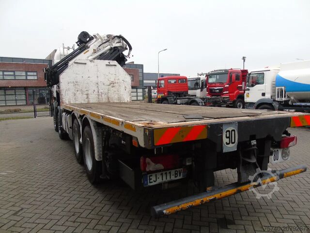 Crane truck Scania R 520 V8 + PALFINGER 72002 6X + JIB 4X + WINCH ...