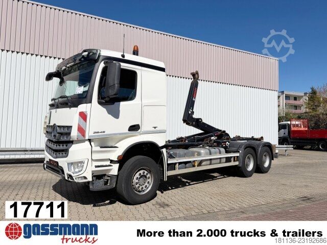 Abrollkipper Mercedes-Benz Arocs 2645 6x4, Hiab Abrollkipper XR18S59 bis 7 m