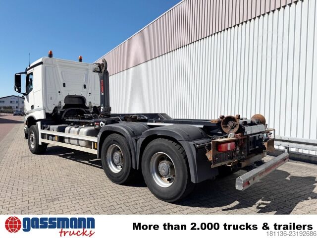 Abrollkipper Mercedes-Benz Arocs 2645 6x4, Hiab Abrollkipper XR18S59 bis 7 m