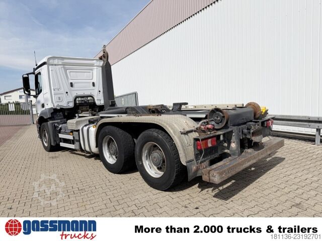 Abrollkipper Mercedes-Benz Antos 2636 L 6x4, VDL S 21-550 Abrollanlage