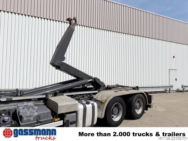Abrollkipper Mercedes-Benz Antos 2636 L 6x4, VDL S 21-550 Abrollanlage